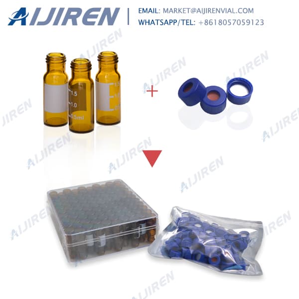 snap HPLC sample vials with patch Aijiren